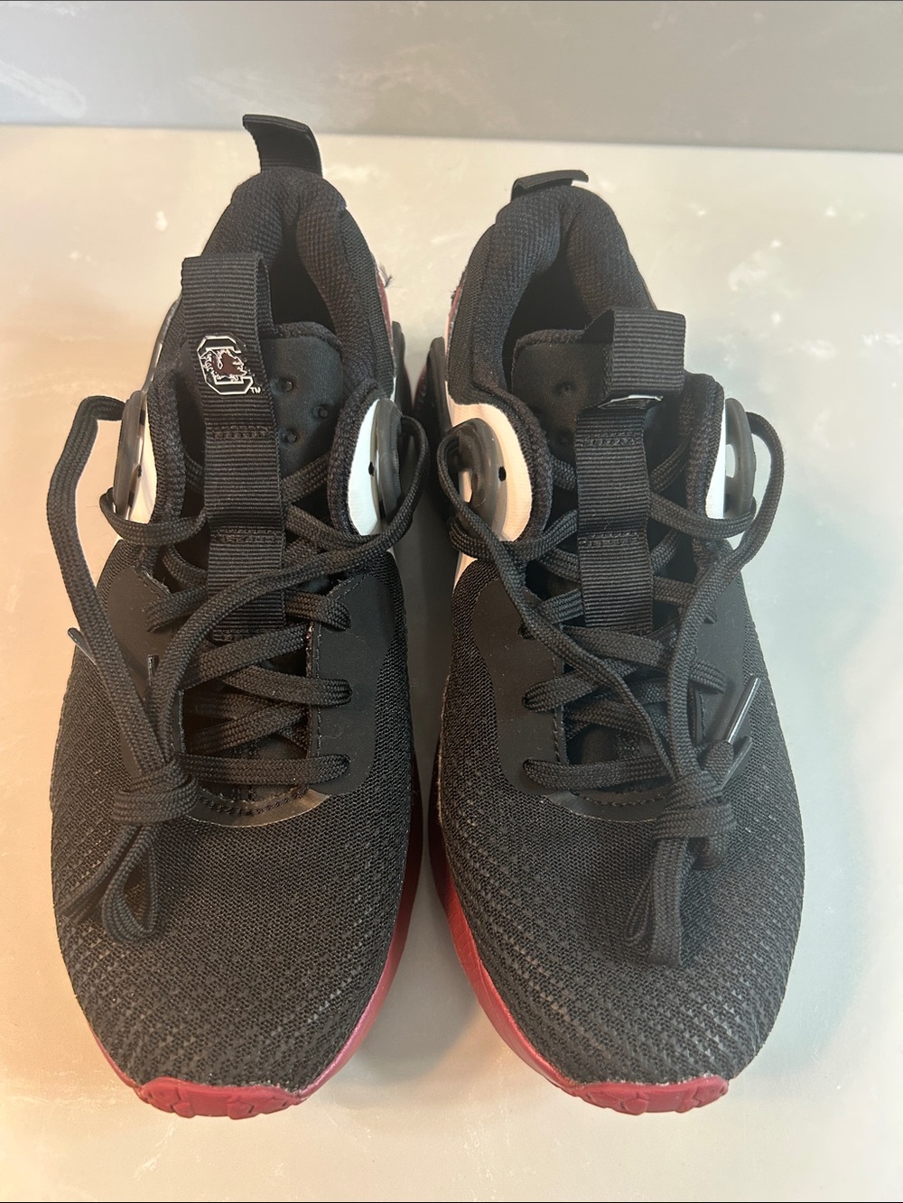 Under Armour Black Sneakers with Red Accent